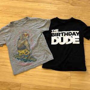 Boys Lucky and Childrens Place tees